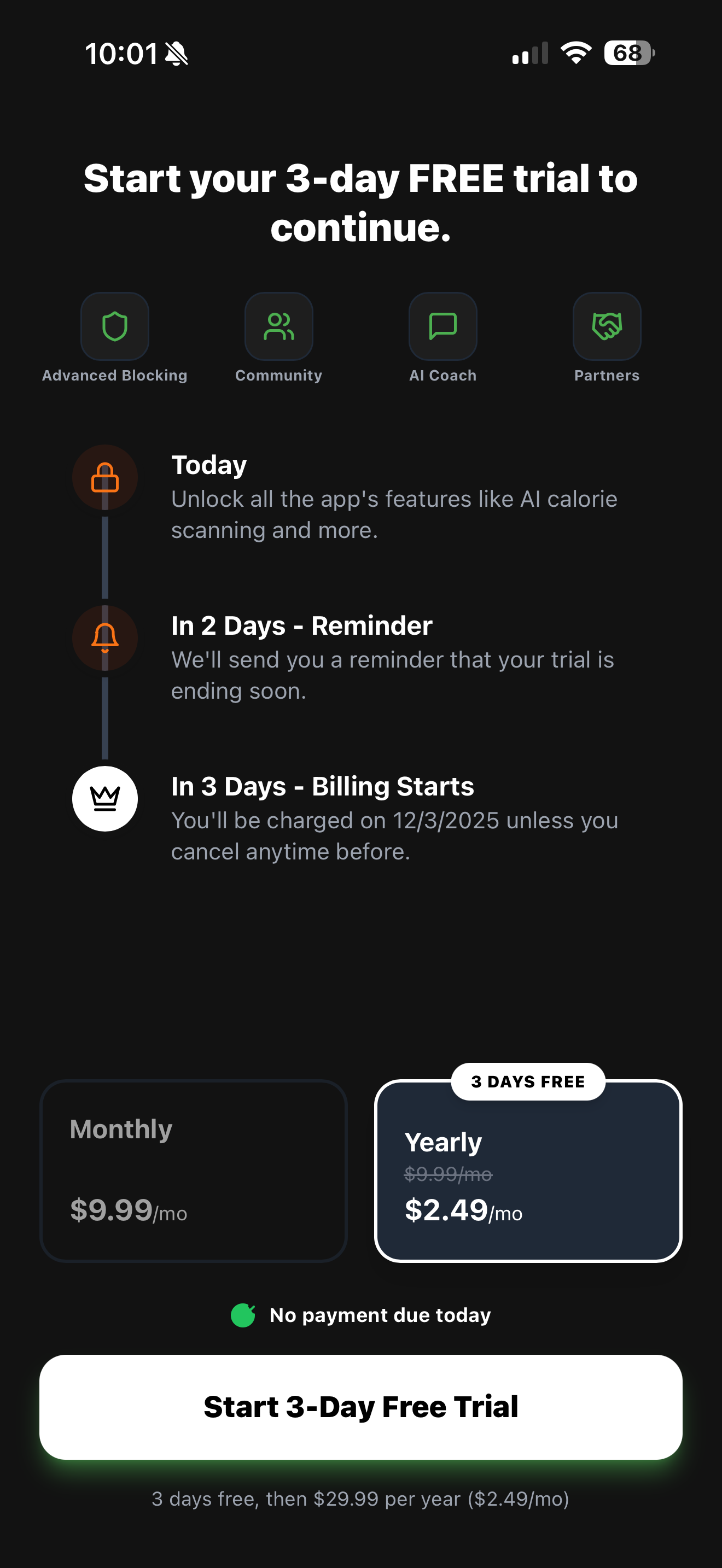 Scroll Block VPN Interface